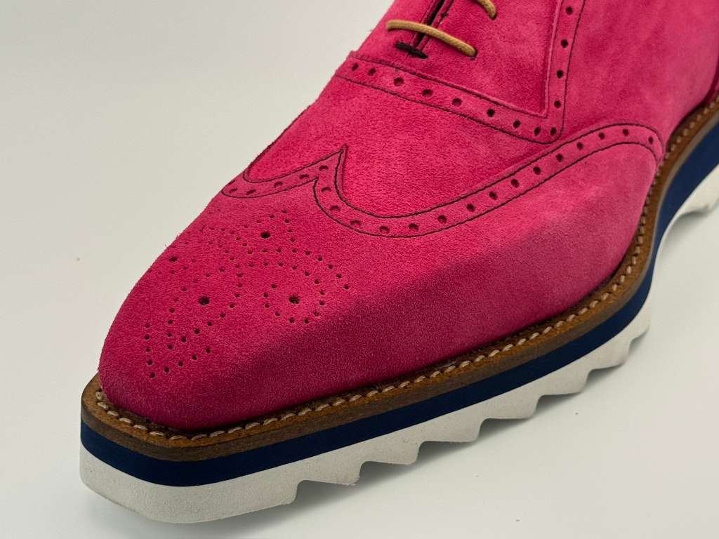 The Riviera Wingtip – Fuchsia Edition