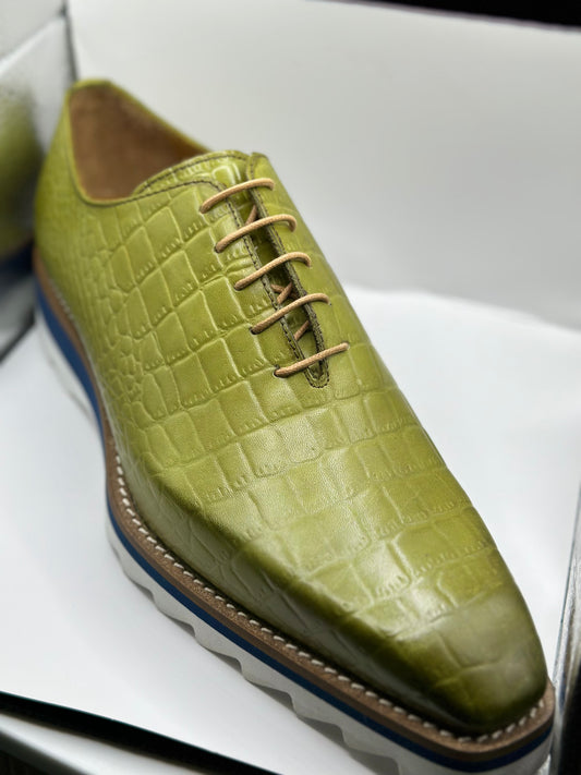 Olive Coconut Leather