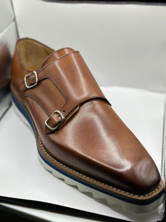 Brown Leather Buckle
